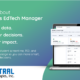 Linewize EdTech Manager dashboard showing student screen time and district-wide application usage.